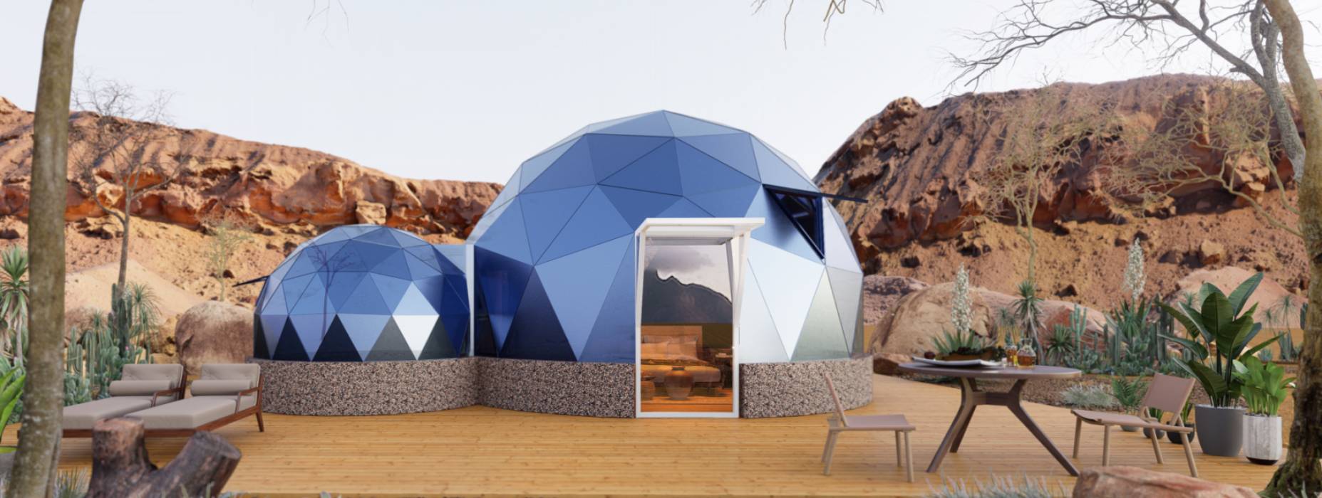 毕节球形智能光伏玻璃星空房